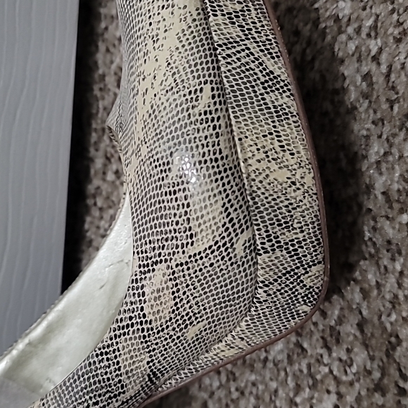 Jessica Simpson python print platform heels - Picture 6 of 8